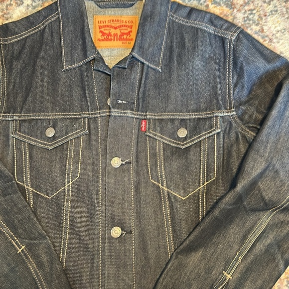 Levi’s Raw Denim Trucker Jacket - Picture 3 of 9